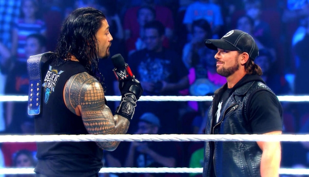 Roman Reigns et AJ Styles s'affrontent pour la première fois depuis 2016
