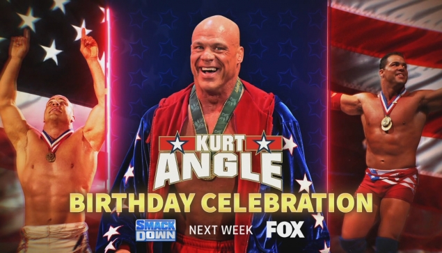 Kurt Angle sera à SmackDown la semaine prochaine