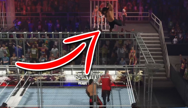 WarGames Match : Bloodline vs Randy Orton, Cody Rhodes, Sami Zayn & Kevin Owens - WWE 2K23 