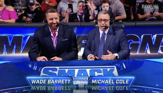 Wade Barrett compte bien rester encore longtemps à la table des commentateurs de SmackDown