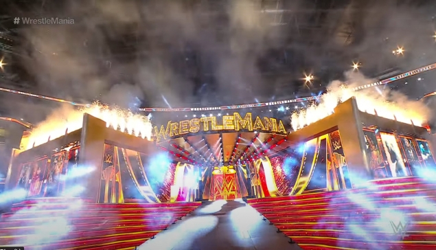 La WWE dévoile la scène de WrestleMania 39 spécial Hollywood