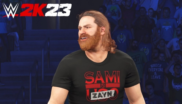 WWE 2K23 MAJ 1.13 : Le theme song ''Worlds Apart'' de Sami Zayn est ajouté