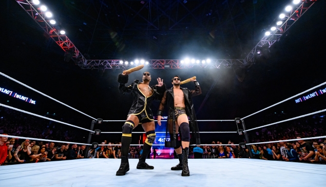 Mansoor et Mace ont adoré leur moment à WWE Paris 2023