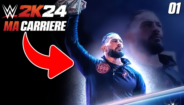 WWE 2K24 MA CARRIÈRE #1 - Roman Reigns abandonne sa ceinture !