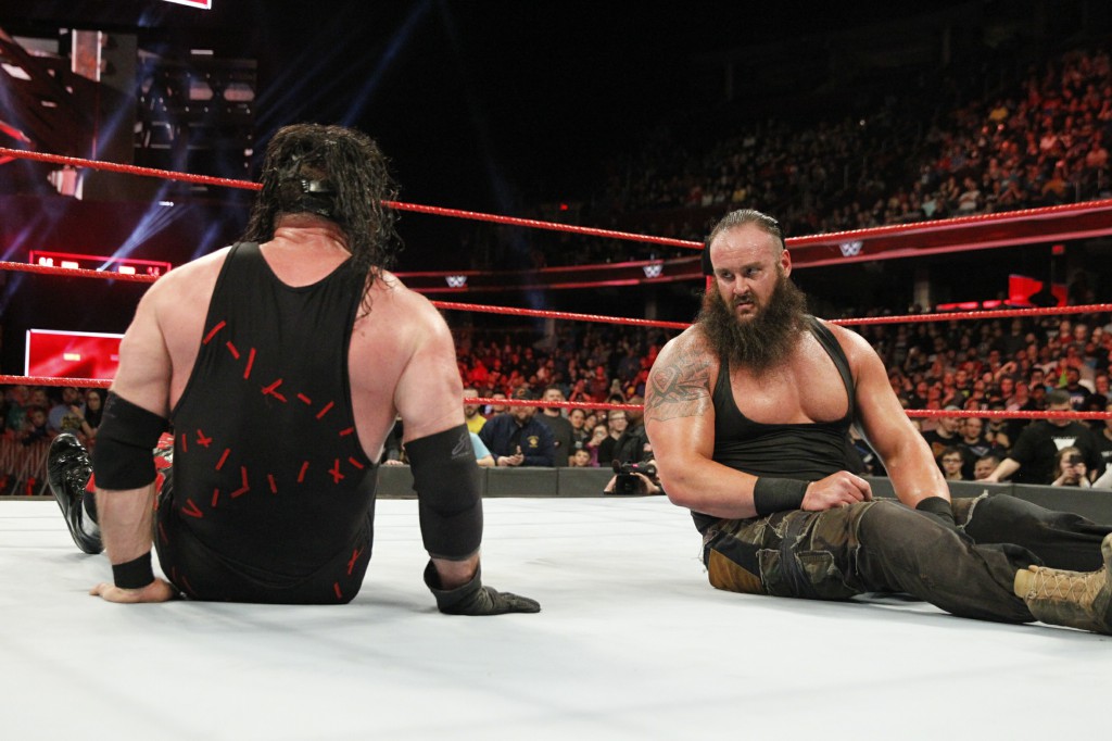 Kane et Braun Strowman RAW du 11 12 2017