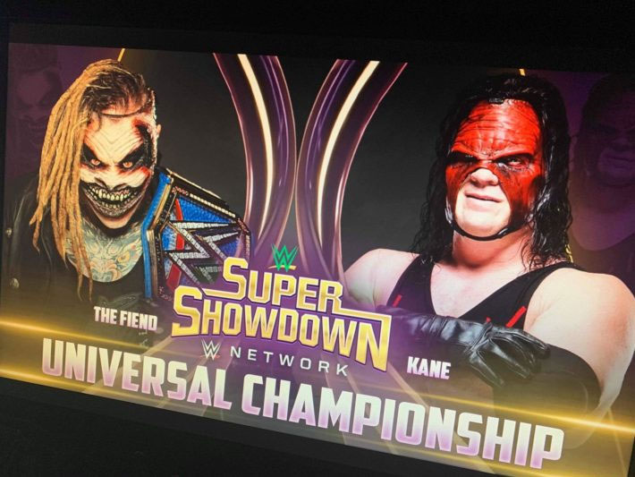 Kane vs Wyatt SuperShowDown 2020